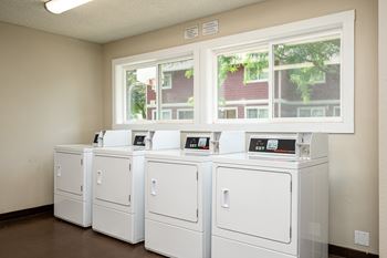 Onsite laundry room
